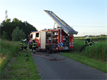 Prio 1 Scheepsbrand Waterpark Zwartkruis Rijksstraatweg Noardburgum
